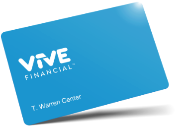 Vive Financial Card Reference